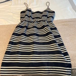 Navy and white stripe summer dress from JCREW!